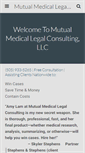 Mobile Screenshot of mutual-medical-legal-consulting.com